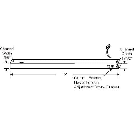 Strybuc 15in Channel Balance 61-142